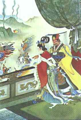 ประวัติศาสตร์จีน,  ราชวงศ์โจว,  เจียงจื่อหยา, ต้าจี, เปาสือ, ลั่วหยาง